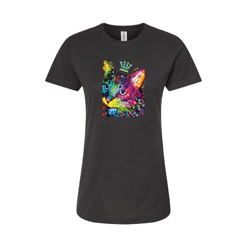 Thinking Cat Crowned- Ladies